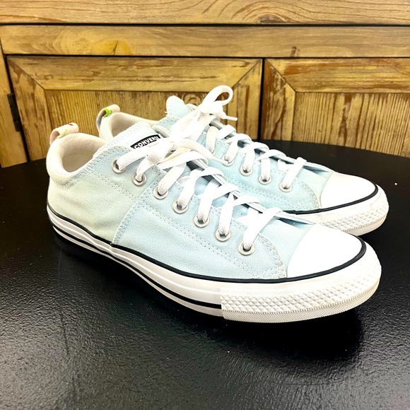 Converse CTAS Madison Ox Blue Floral Sneakers Unisex W11 M9. - Picture 1 of 9